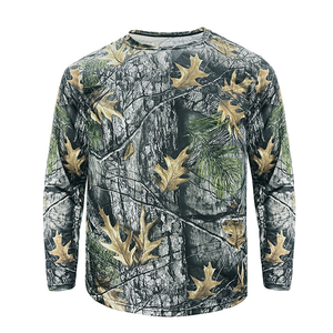 Chemise de camouflage professionnelle à étiquette privée pour hommes, vêtements tactiques d'extérieur, coupe-vent, respirant, séchage rapide, léger, vêtements de performance - Product Image 1