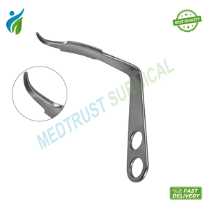 Hohmann W 90 Deg Bend Retractor Mid-Handle 18mm Wid 4 78 in Blade Acier Inoxydable Manuel Chirurgie Générale Haute Qualité - Product Image 3