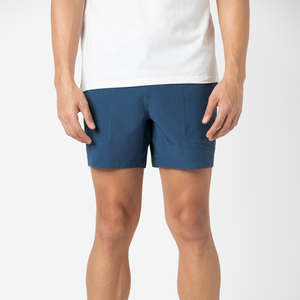 Pantalon de plage de qualité supérieure avec imprimé numérique doublé caché décontracté au-dessus du genou Short à cordon personnalisé d'usine pour hommes - Product Image 1