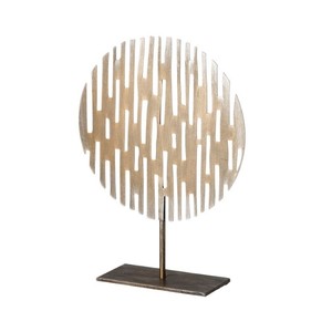 Accesorio de lujo para el hogar, elegante artesanía de Metal, mesa decorativa, objetos escultóricos únicos, eleva tu hogar - Product Image 3