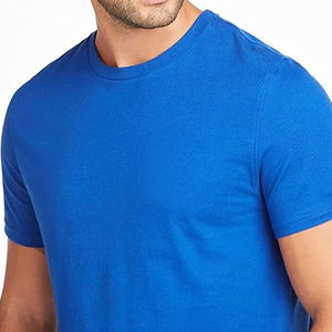 Camiseta Deportiva para Hombre, Manga Corta, Tops de Entrenamiento, Camisetas de Marca, Ropa Masculina, Fitness, Deportes, Bloques de Color, 100% Algodón, Camisetas para Hombre - Product Image 3