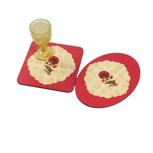 Mesita con estampado de MDF de forma cuadrada y ovalada, decoración de mesa de salón de granja de calidad admirable, buena calidad - Product Image 1
