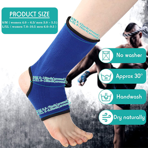 Anti-slip Silicone Strap Adjustable Ankle Strap <b>Brace</b> for Men Women - Product Image 3