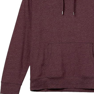 Pull à capuche en jersey léger pour hommes d'excellente qualité Sweatshirts vierges unis personnalisés Col à capuche en gros - Product Image 2