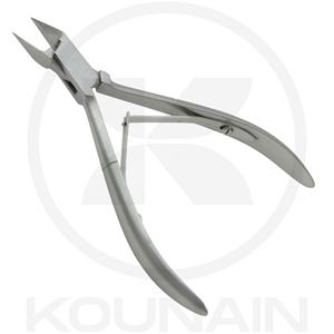 Coupe-ongles professionnel en acier inoxydable de qualité médicale pour manucure et pédicure, outil pour cuticules des orteils et des doigts, logo personnalisé, mâchoire large - Product Image 3