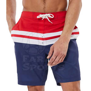 Gran oferta 100% pantalones cortos de playa de algodón para hombre, nuevos pantalones cortos de playa de patrón sólido hechos a medida con servicio OEM - Product Image 4