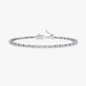 สร้อยข้อมือเพชรฮิปฮอปเทนนิส925เงินสร้อยข้อมือเพชรเพชรมออิสซาไนต์พร้อมเครื่องประดับแฟชั่นขนาด3มม. 4มม. - Product Image 3