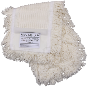 Mop 15 X 44 cm White 50% Cotton 50% Polyester Tuftbr - Product Image 3