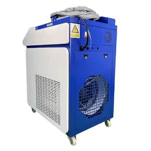 เครื่องทำความสะอาดเลเซอร์ไฟเบอร์ออปติกแบบมือถือ2000W เครื่องมือกำจัดสนิมสำหรับโลหะแบบมืออาชีพ