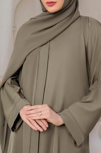 Abayas Totalmente Personalizadas para Mujer, Precio al por Mayor, Nuevo Diseño, Ropa Islámica Femenina, Vestido Musulmán Abaya en Cantidad al por Mayor - Product Image 6