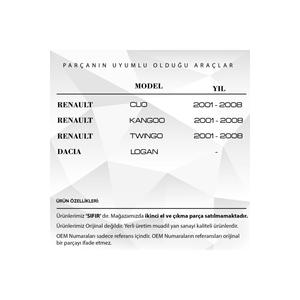Perilla de cambio de marchas para Renault Clio, Kangoo, Twingo, Dacia Logan-Cromo negro - Product Image 2