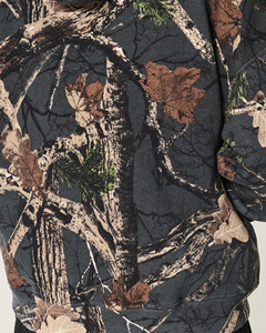 Sweat à capuche camouflage dernière conception impression sweats à capuche hommes surdimensionné gris foncé Camouflage coton mélangé pull à capuche et sweat-shirt - Product Image 3