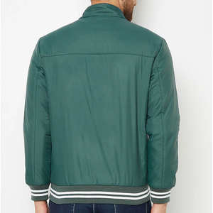 Haute Qualité Dernière Conception Col Montant Full Zip À Capuche Bomber Veste pour Hommes Mode Streetwear Coupe-Vent Manteau pour L'hiver - Product Image 4