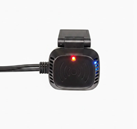 360 °   Cable de Monitoreo de Estacionamiento con Sensor de Radar, Panorámico, Antiarañazos, Grabación en Time-Lapse, 5V 3A