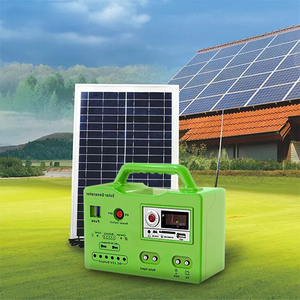 ระบบผลิตพลังงานแสงอาทิตย์แบบพกพาออลอินวันขนาดเล็ก 10-50W MPPT PWM แบตเตอรี่ตะกั่วกรดและลิเธียม ได้รับมาตรฐาน CE FCC UL ใช้งานได้ 24 ชั่วโมง - Product Image 2