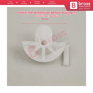 เครื่องควบคุมหน้าต่าง BWR5543ซ่อมคลิปมุมสำหรับ Passat B5 B5.5 3B MK1ยอดเยี่ยม B5 3U CLIO MK2 thalia Symbol MK1 - Product Image 5