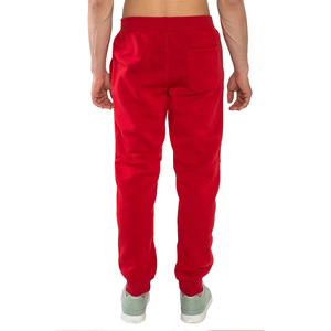 Pantalons de sport rouges pour hommes, pantalons de jogging chauds d'hiver, pantalons de survêtement en molleton épais, pantalons d'entraînement pour hommes, couleur contrastée - Product Image 2