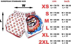 Pantalones Cortos de Muay Thai Unisex Personalizables, Ropa Deportiva de Artes Marciales con Logotipo Personalizado, Pantalones Cortos de Boxeo Específicos para Muay Thai - Product Image 6