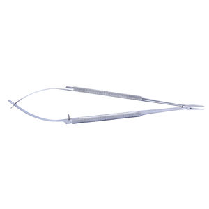 Ciseaux médicaux à pointe arrondie, manche jaune, en acier inoxydable, usage professionnel, base des instruments chirurgicaux - Product Image 5