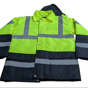 Vestes de sécurité haute visibilité pour la construction, vestes de sécurité réfléchissantes d'hiver, veste de travail personnalisée - Product Image 4