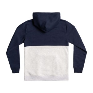 Sweat à capuche avec logo personnalisé en relief 3D pour hommes vêtements de rue surdimensionnés 100% coton mélangé broderie d'hiver teinte unie - Product Image 4