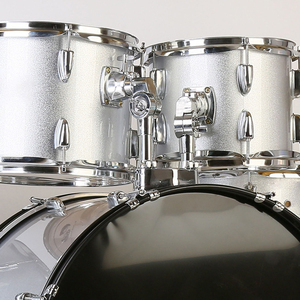 Batería Acústica de 5 Tambores y 4 Platillos, Instrumento de Percusión Musical, Juego de Batería y Platillos de Tamaño Completo, Kits de Batería Profesionales para Principiantes - Product Image 6