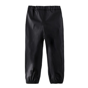 2024 unisexe pantalon de pluie couleur unie imperméable coupe-vent Logo personnalisé femmes Streetwear coupe ample pantalon - Product Image 1