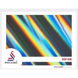 Película de Transferencia de Calor Holográfica Arcoíris, Material PET para Laminación en Frío - Product Image 5
