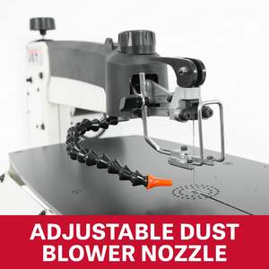 Scie à chantourner portable de 18 pouces à vitesse variable 120V 1Ph pour le bricolage et l'industrie (bois et métal) - Product Image 3