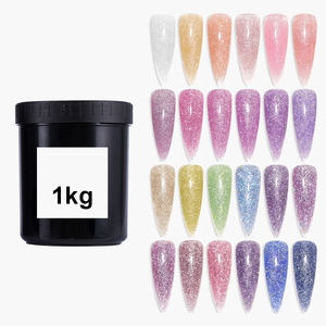 Frenshion Marque privée Soak Off Glitter Builder Nail Extension UV Gel Builder Usine Vente en gros - Product Image 3