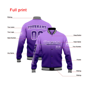 MCACVJ-123 de veste universitaire personnalisée pour marque d'entreprise col montant avec logo brodé sur le devant pour vêtements d'équipe promotionnels - Product Image 4