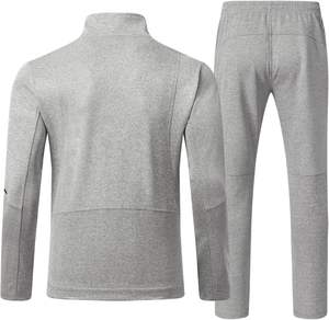 Haute qualité hommes survêtements survêtement décontracté à manches longues 2 pièces tenue sport Jogging costume pour hommes en gros survêtement - Product Image 2