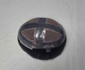 Peluca de Cabello Humano Remy Indio con Estilos Yaki y Ondulado Profundo, Trama Única para Encaje, para Todos los Colores - Product Image 2