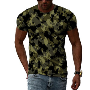 T-shirts vierges pour hommes Sublimation T-shirts à la mode pour hommes 100% coton nouveau Style de mode prix de gros pour les hommes - Product Image 3