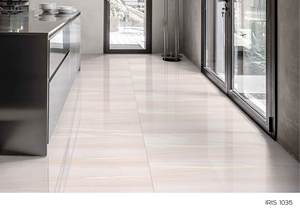 Carreaux en porcelaine de conception italienne rouge Iris 600x1200 Carreaux de sol en porcelaine 600x1200 à surface brillante - Product Image 4