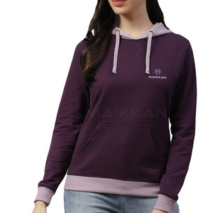 Sudaderas con Capucha Casuales para Mujer, de Algodón/Poliéster, Transpirables y Resistentes al Viento, para Uso en Exteriores en Invierno - Product Image 1