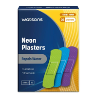 Watsons-plâtre néon sans Latex stérile (72mm x 19mm) 20s