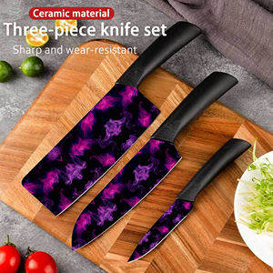 Couteau de chef en céramique avec manche en plastique, design ambidextre, compatible lave-vaisselle, prix d'usine, fait main, vente en gros commerciale, livraison gratuite - Product Image 6