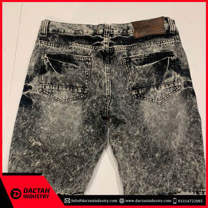 Meilleure vente pas cher acide lavage sortes tissu hommes haute qualité acide WashShorts pour hommes 2024 gros hommes acide lavage Shorts - Product Image 5