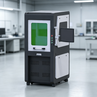 Máquina de Marcação a Laser de Fibra Fechada de Grande Porte para Peças Metálicas, Componentes de Hardware, Fabricação Industrial e Produção em Lote
