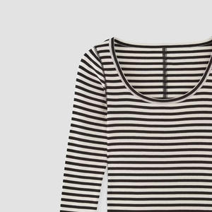 Camisas informales de mujer con cuello hecho de algodón de Color sólido, ropa de calle de verano de alta calidad, tela de punto teñida lisa de último estilo - Product Image 5