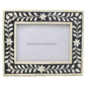 กรอบรูปเรซินคุณภาพสูงสำหรับตกแต่งโต๊ะสำนักงานกรอบเรซินสี่เหลี่ยมสีขาวและสีฟ้าจากนักออกแบบ - Product Image 5