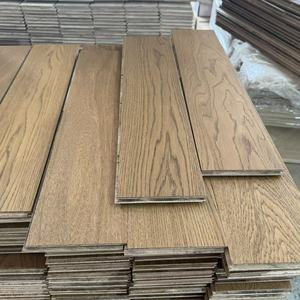 Suelo de Madera Dura Australiana de Fábrica, Acabado Ligero Cepillado, Tablones Anchos, Grado <span class=keywords><strong>ABC</strong></span>, 3 Capas, Roble Real, Suelo de Madera de Ingeniería - Product Image 1