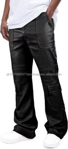 Última Novedad, Pantalones de Cuero Vacuno para Hombre, Hechos en Fábrica, Venta al por Mayor, Pantalones de Cuero de la Mejor Calidad para Hombre - Product Image 5