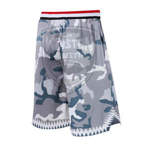 Short de basket-ball d'été 2024 Nouveau design OEM Short de basket-ball de haute qualité pour hommes - Product Image 3