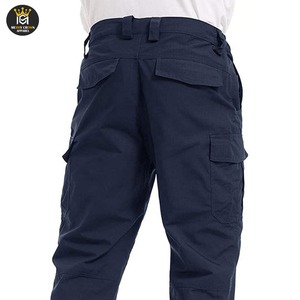 กางเกงคาร์โก้ผู้ชายคุณภาพสูง ปี 2025 สีพื้น ระบายอากาศได้ดี ทรงปกติ เอวยืดหยุ่น สไตล์ลำลอง ใส่เที่ยวข้างนอก - Product Image 6