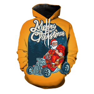 New Fashion Men's Sweater <b>Christmas</b> 3D Digital Printing <b>Hoodie</b> Sweater Wear for men and women - Product Image 3