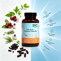 Capsules détoxifiantes d'acide urique OEM pour le soutien des tissus articulaires et du sommeil avec cerise acidulée – Marque privée, usine tout-en-un, export en gros