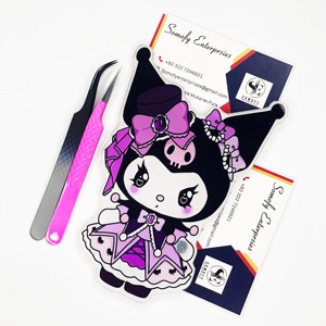 แผ่นติดขนตาทำจากอะคริลิคฮัลโหลคิตตี้ที่ใส่แหนบอุปกรณ์รูปหัวใจสินค้ามาใหม่ - Product Image 1