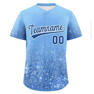 Prix compétitif Maillot de baseball tendance à faible taux Look de joueur Logo de l'équipe personnalisé imprimé Meilleur article Nouveau maillot de baseball - Product Image 4